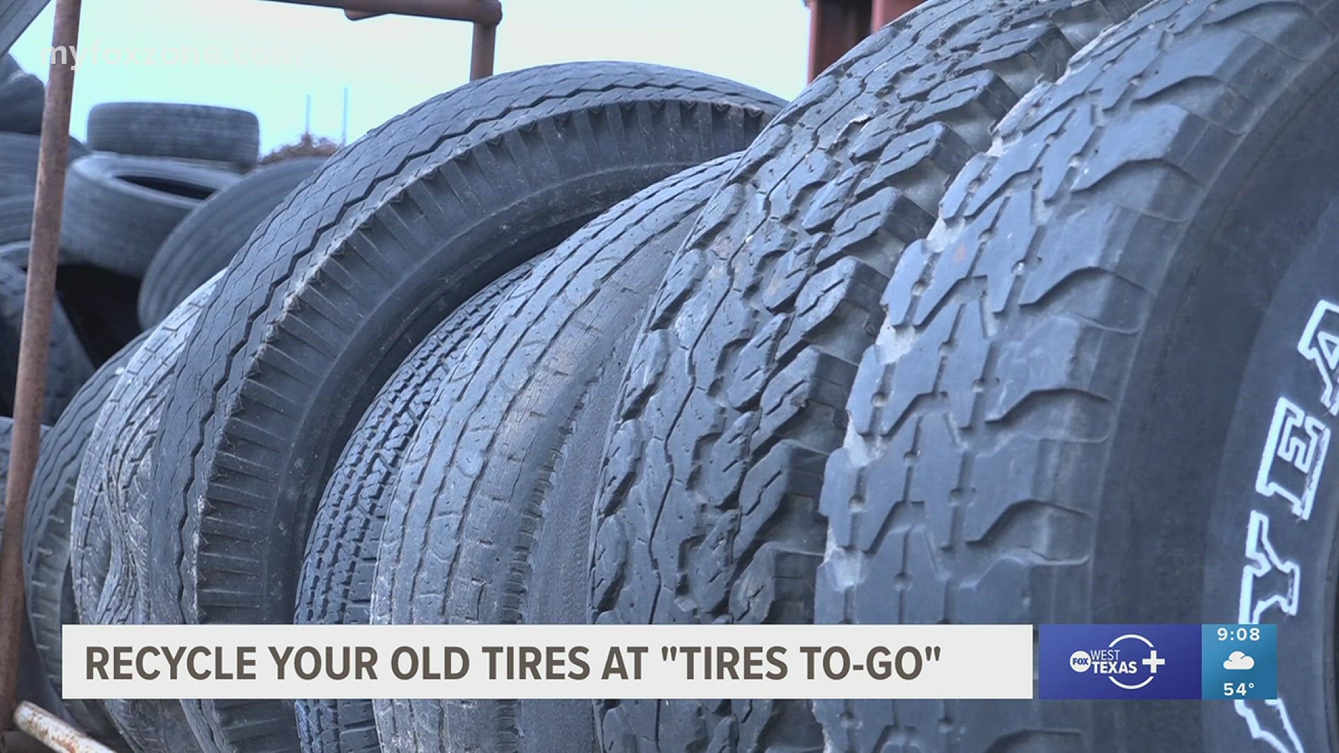 Recycle your old tires at "Tires ToGo"