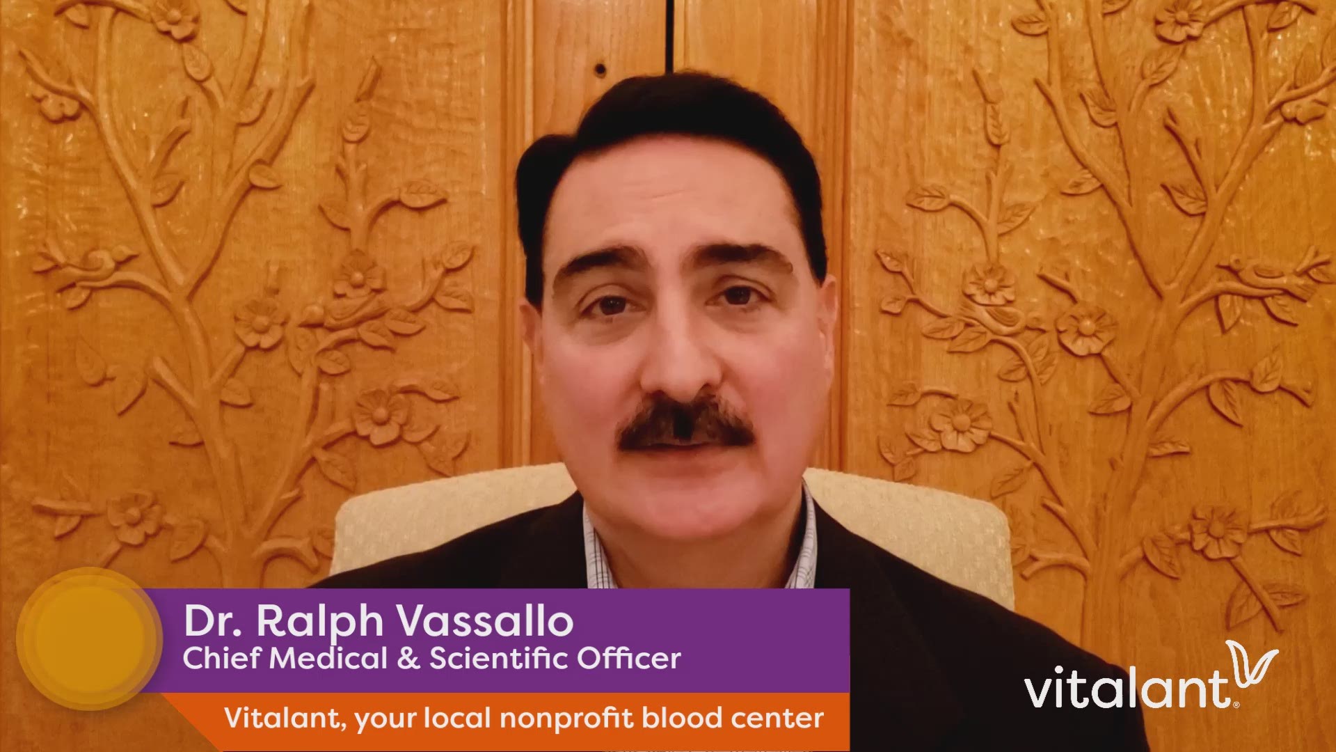 Vassallo said the fear of coronavirus is resulting in national blood shortages. Blood donation is an essential function that cannot be disrupted.