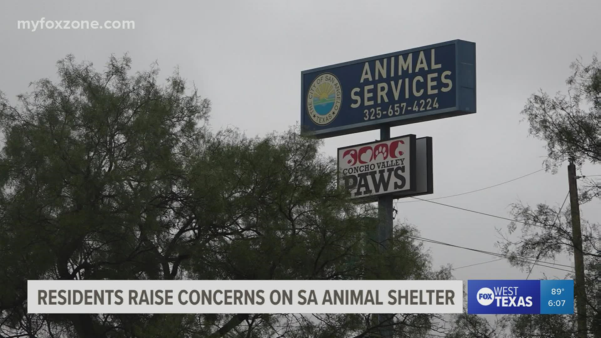 Residents demanded change on living conditions at the San Angelo Animal Shelter.