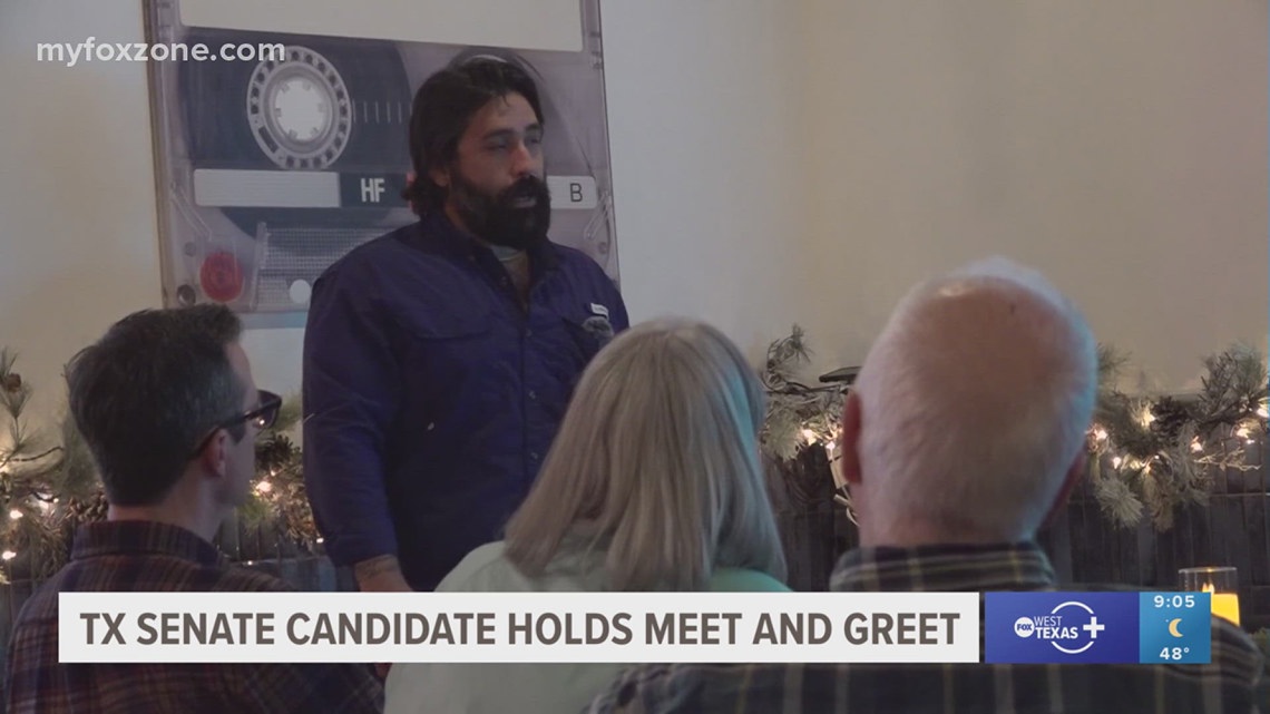 Texas Senate candidate holds meet-and-greet in San Angelo