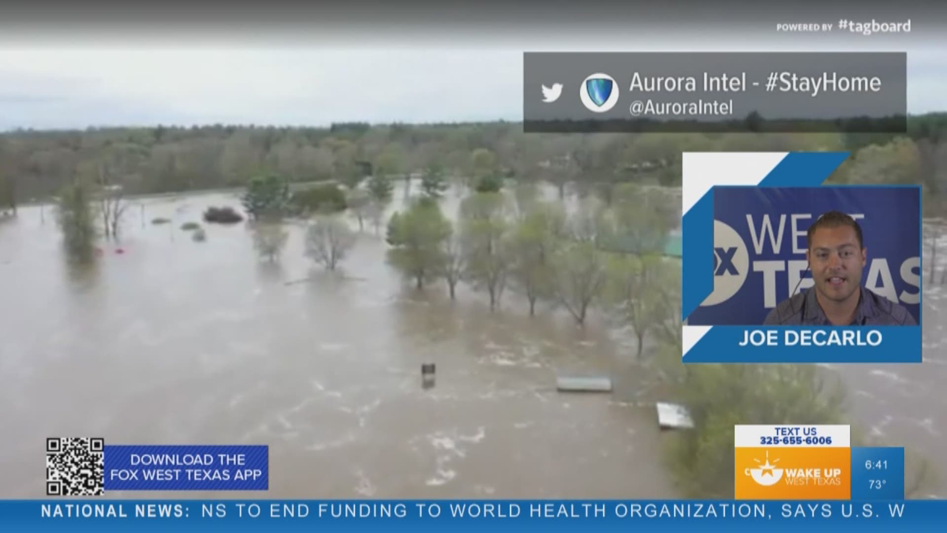 Extreme rainfall has flooded many areas throughout the Midwest. A dam collapsed in Michigan Tuesday. Meteorologist Joe DeCarlo has more details on the flooding.