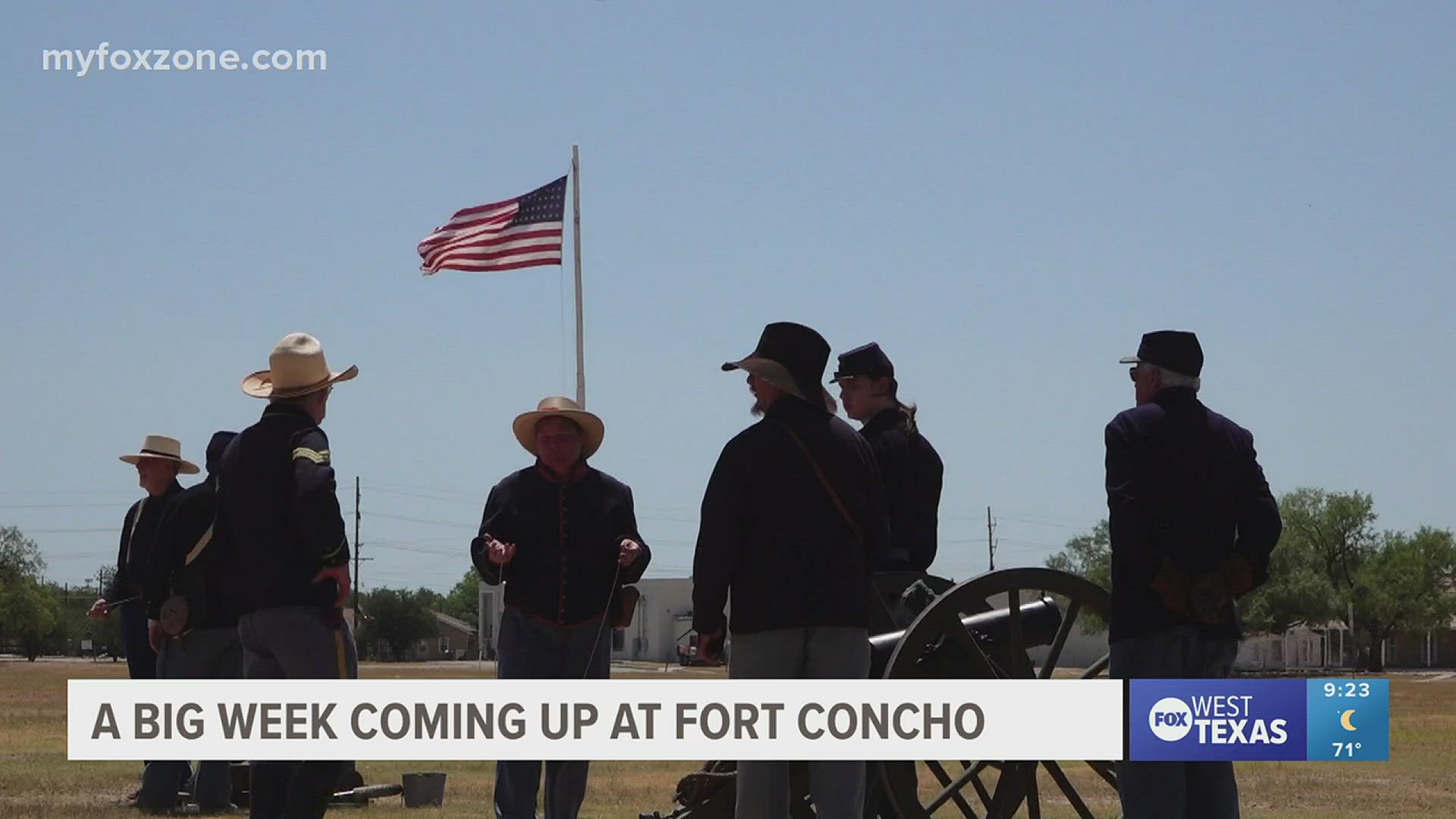 Fort Concho kicks off a big week next Thursday.