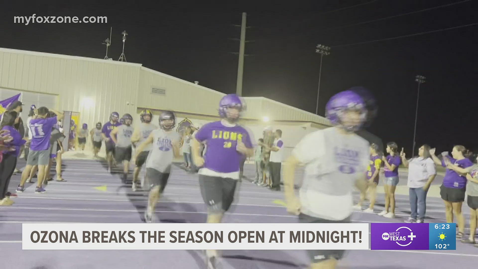 The annual midnight madness was underway on August 5th.