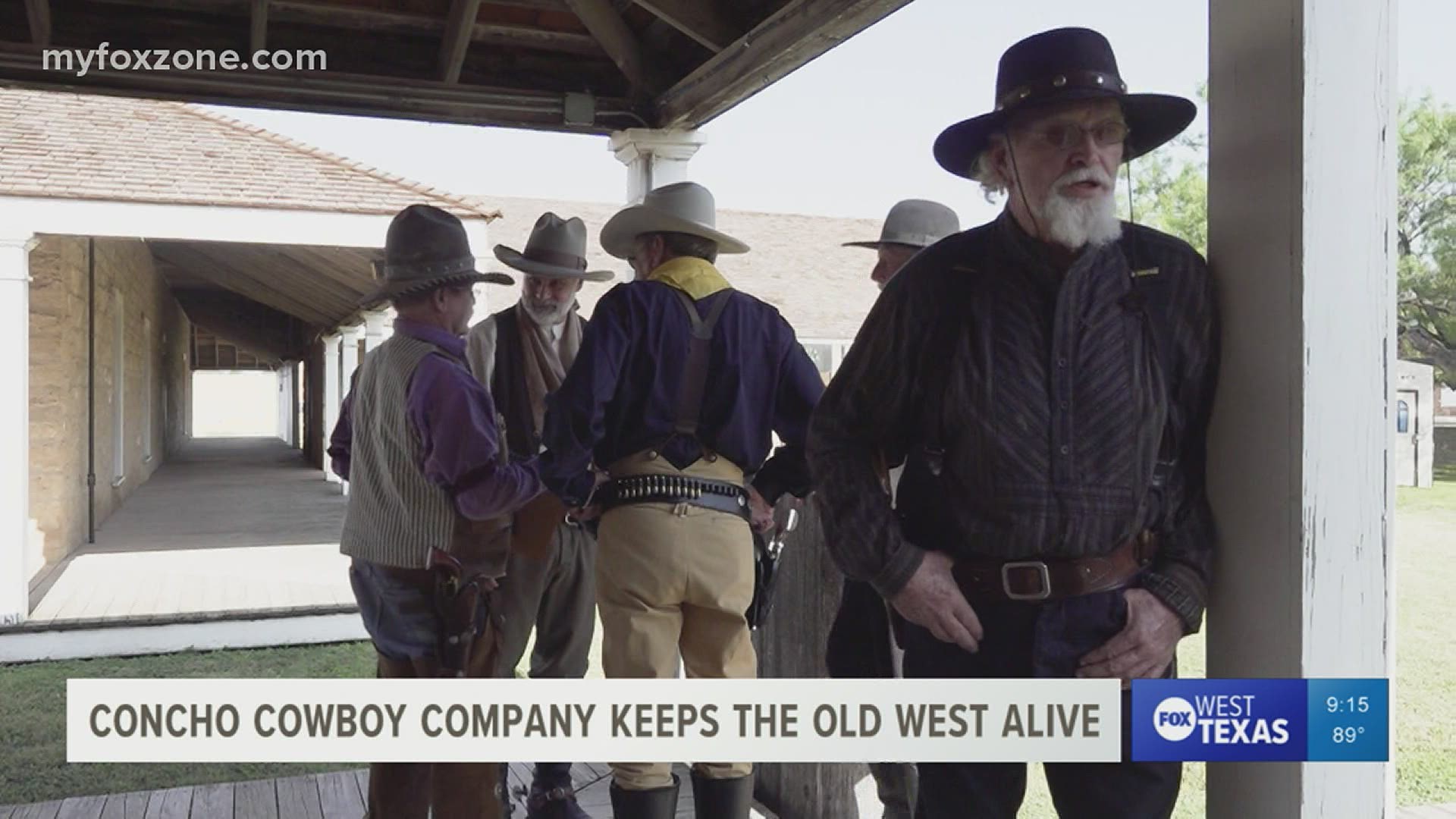 The acting troupe says they work to draw people to Fort Concho to learn the history of the area.