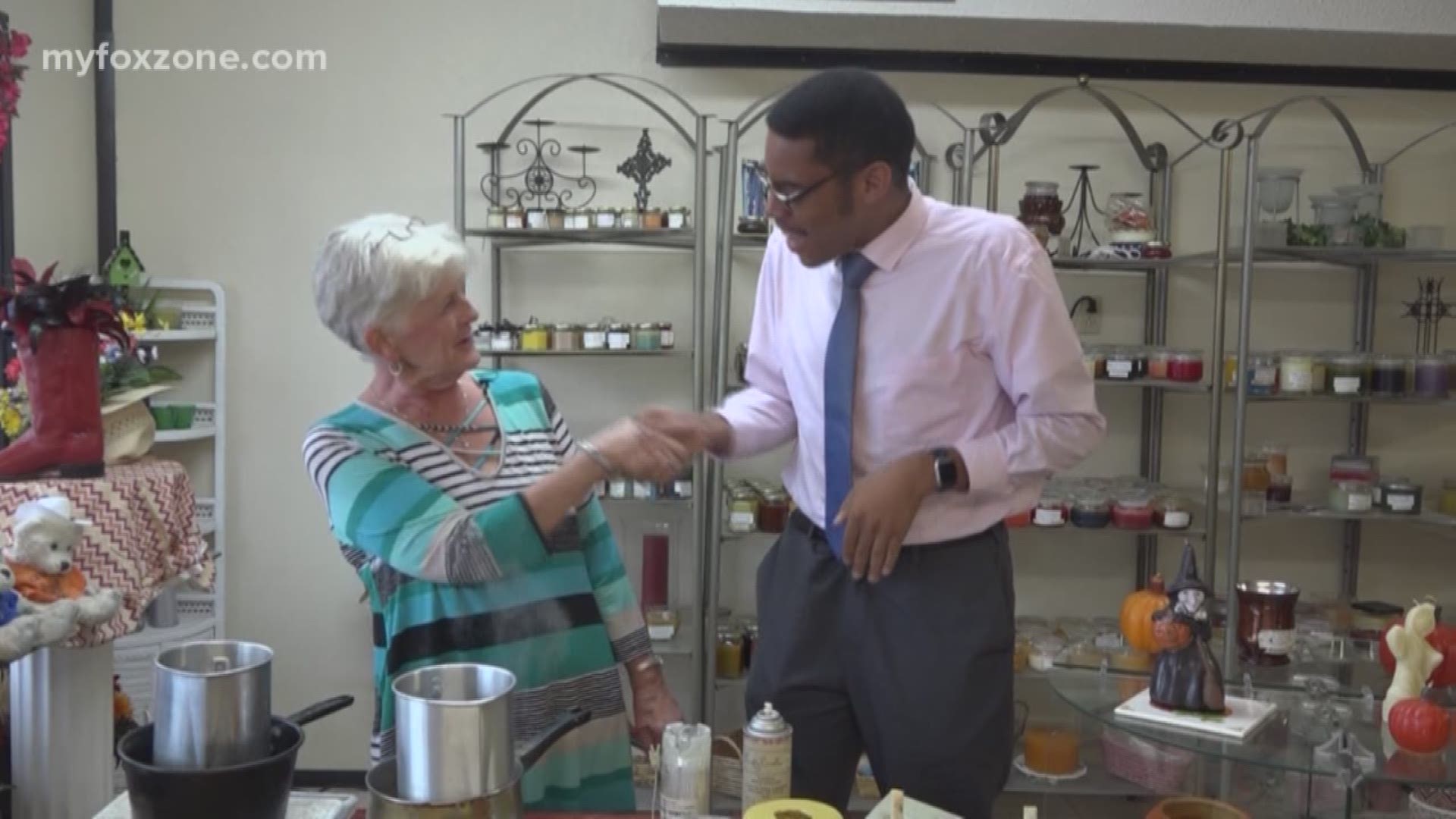 Our Malik Mingo speaks with a local candlemaker on the secret to creating the perfect candle!