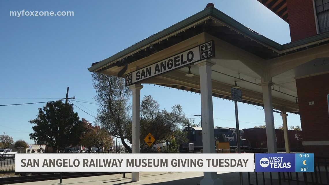 San Angelo Railway Museum Giving Tuesday