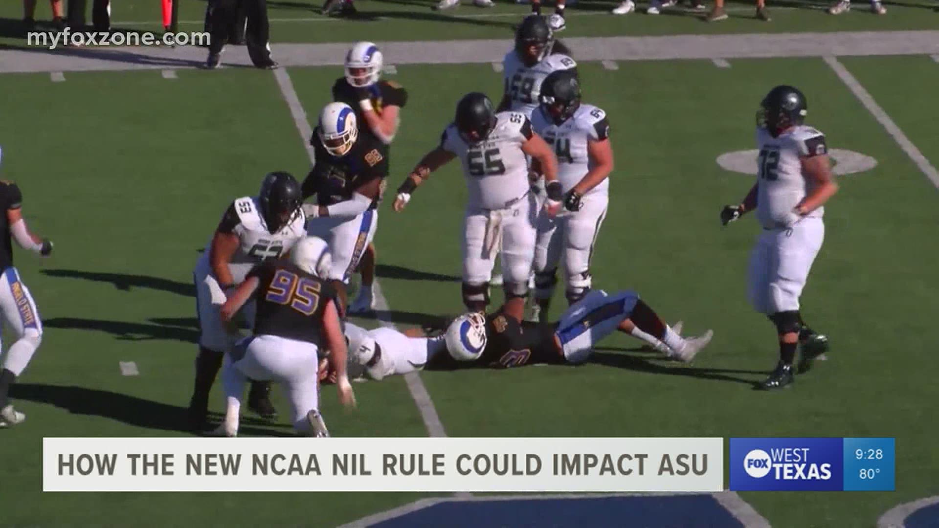 The NIL rule is currently impacting NCAA Division I FBS schools.