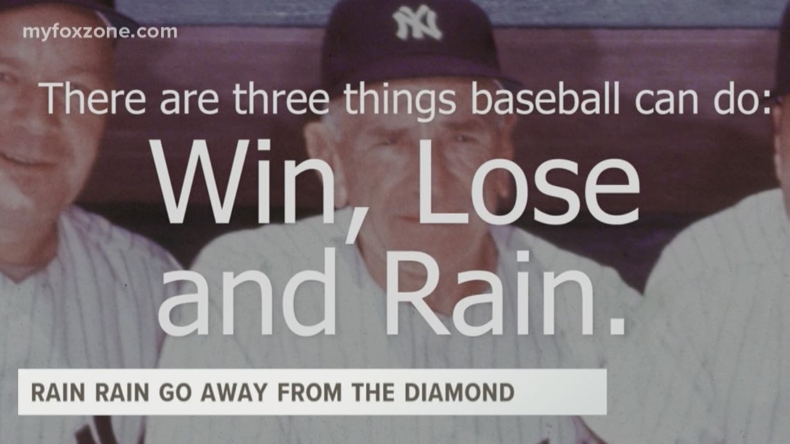 Rain, rain go away from the Diamond