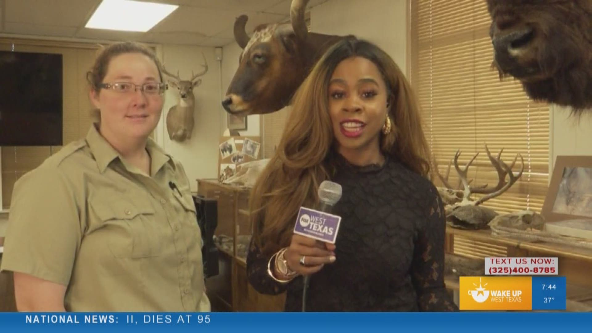 Kami Simmons learned more about the San Angelo State Park gives a preview of the Bug Out on the Trail event taking place Saturday starting at 10a.m.