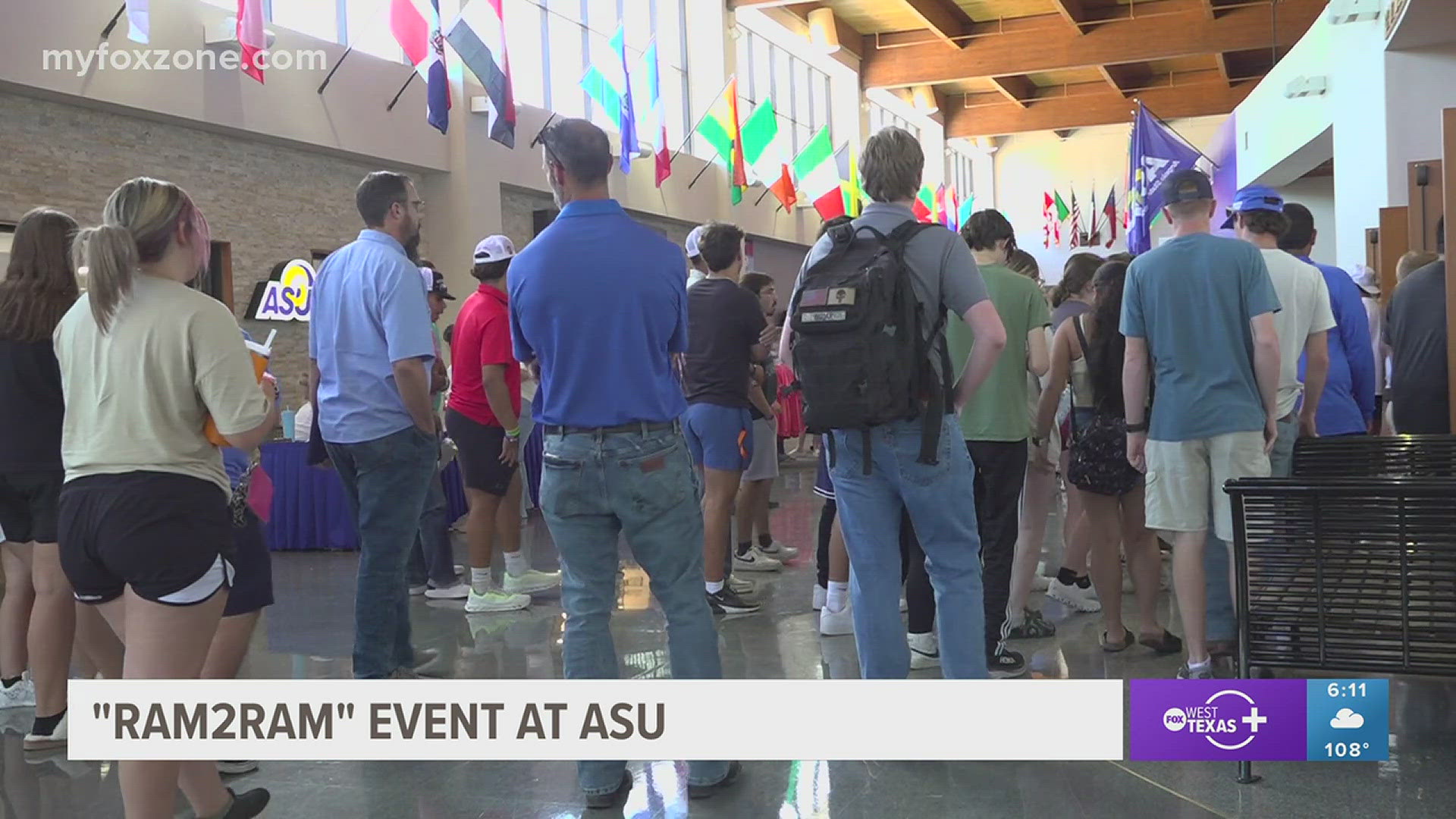 Back-to-school season is still in effect as the Angelo State Rams get closer to the first day of school.