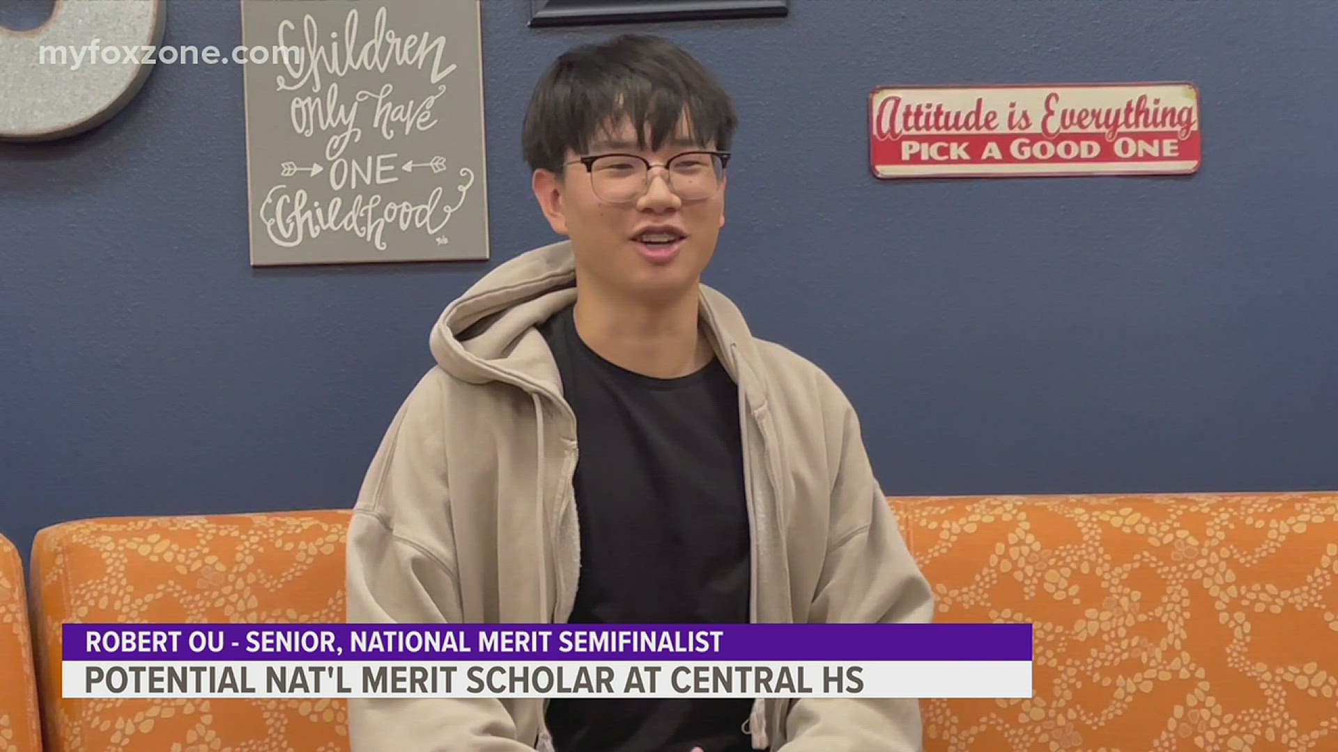 Senior Robert Ou qualified as a National Merit Scholarship semifinalist after scoring exceptionally high on his PSAT.