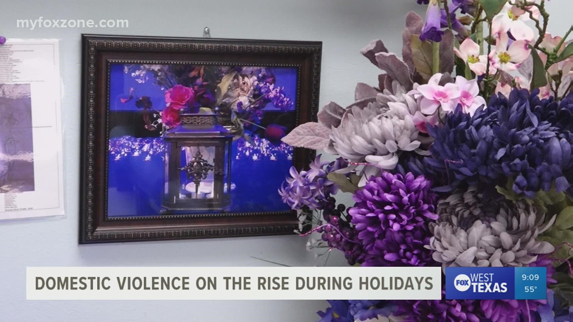Experts say the holidays can create challenges for those in abusive relationships.
