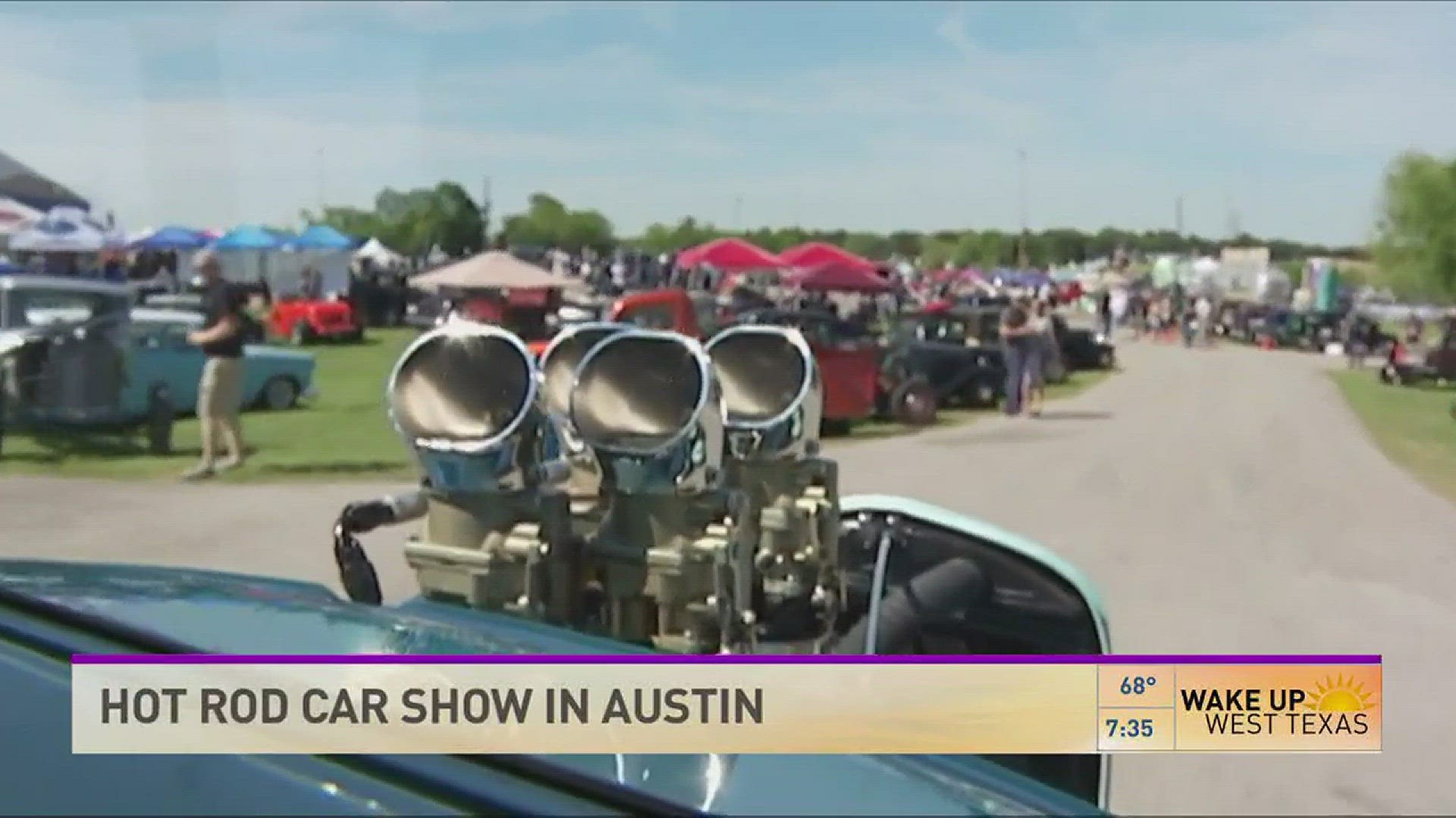 Hot Rod Car Show in Austin