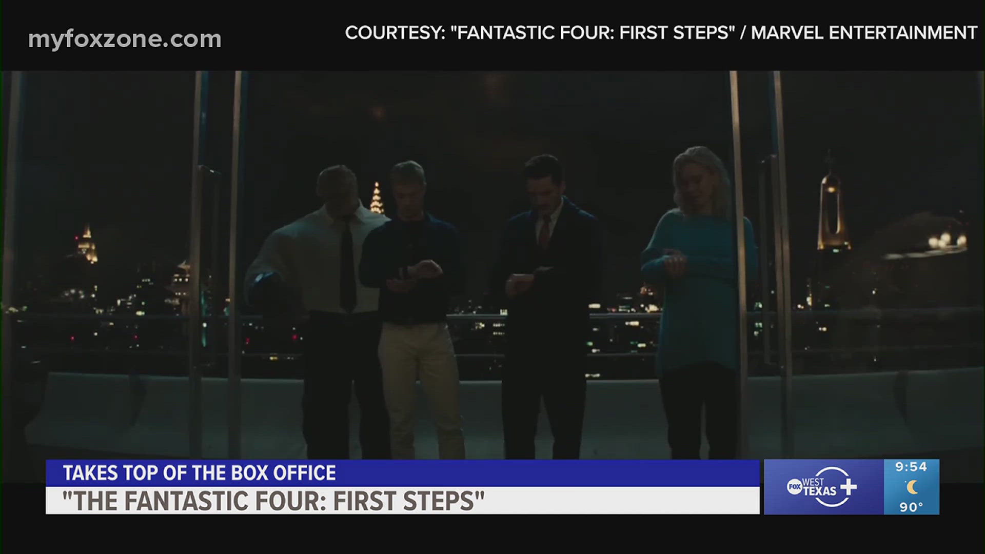 Marvel's "Fantastic Four: First Steps" tops the box office again, earning $40M despite a 66% drop from its $117M opening weekend.