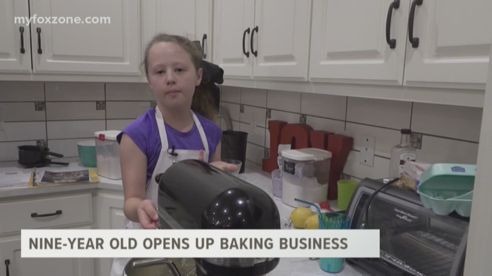 She's not even old enough to open a bank account. But Ella Elkins, 9, has found a sweet way to make a little dough.