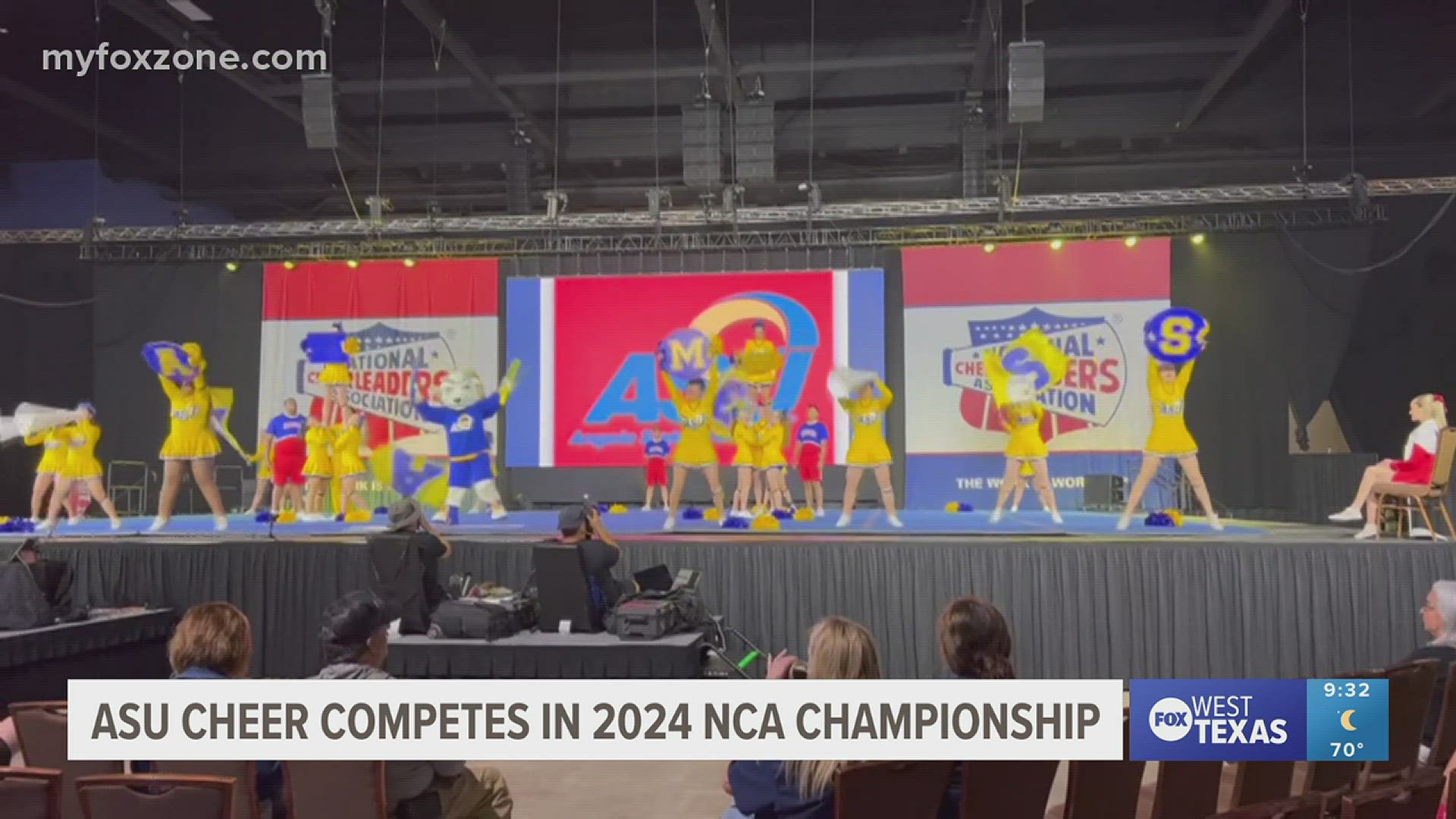 ASU's cheerleading squad hopes to bring the crown home.