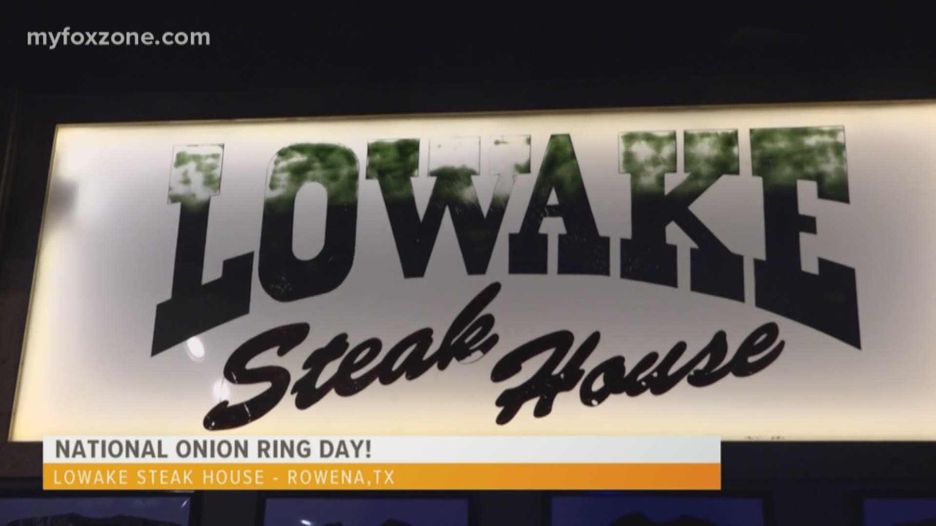 Our Malik Mingo speaks with Lowake Steak House in Rowena, Texas about their secret to the perfect onion ring!