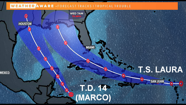 Tropical Storm Laura forms in the Atlantic | myfoxzone.com