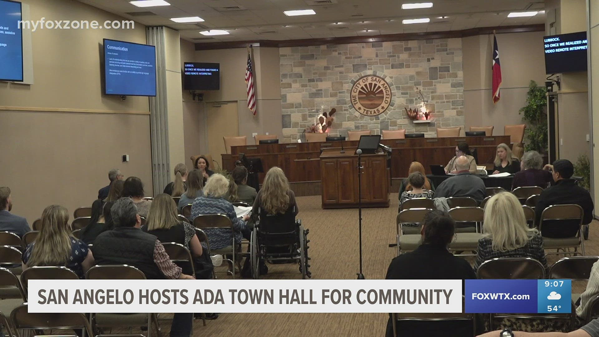 The city is looking to meet and expand on ADA requirements.