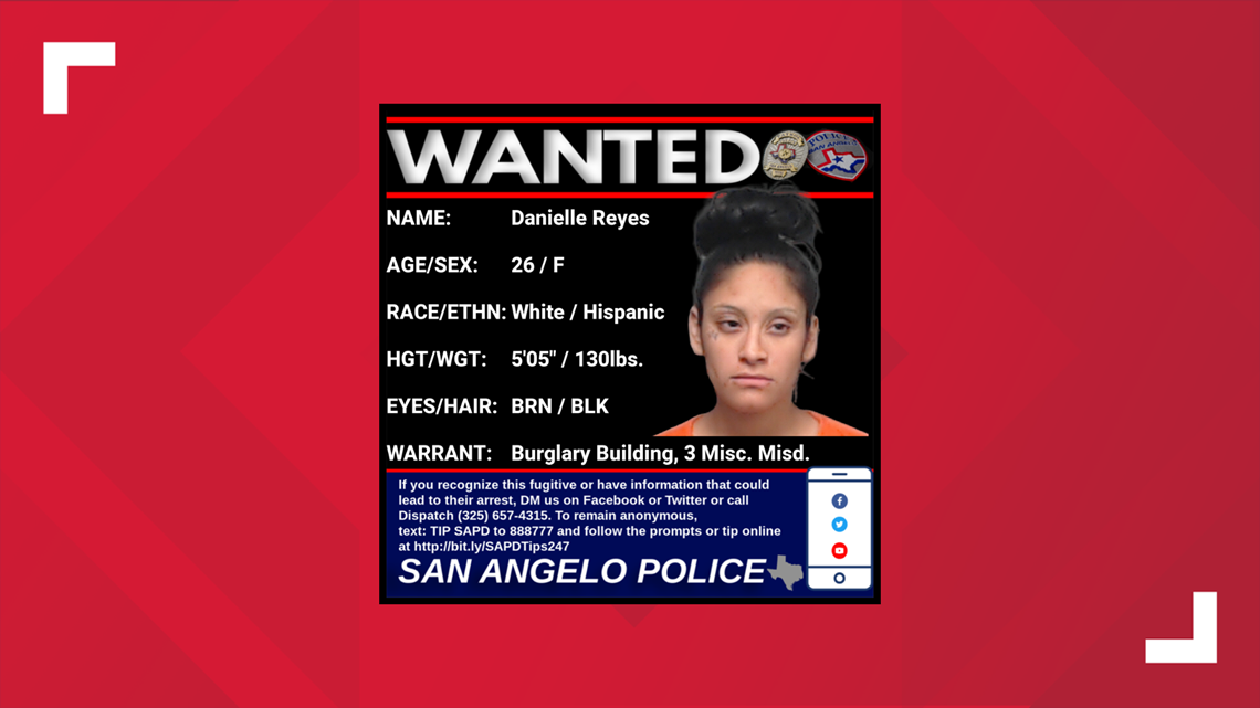 San Angelo Police Dept. asking for help locating suspect | myfoxzone.com