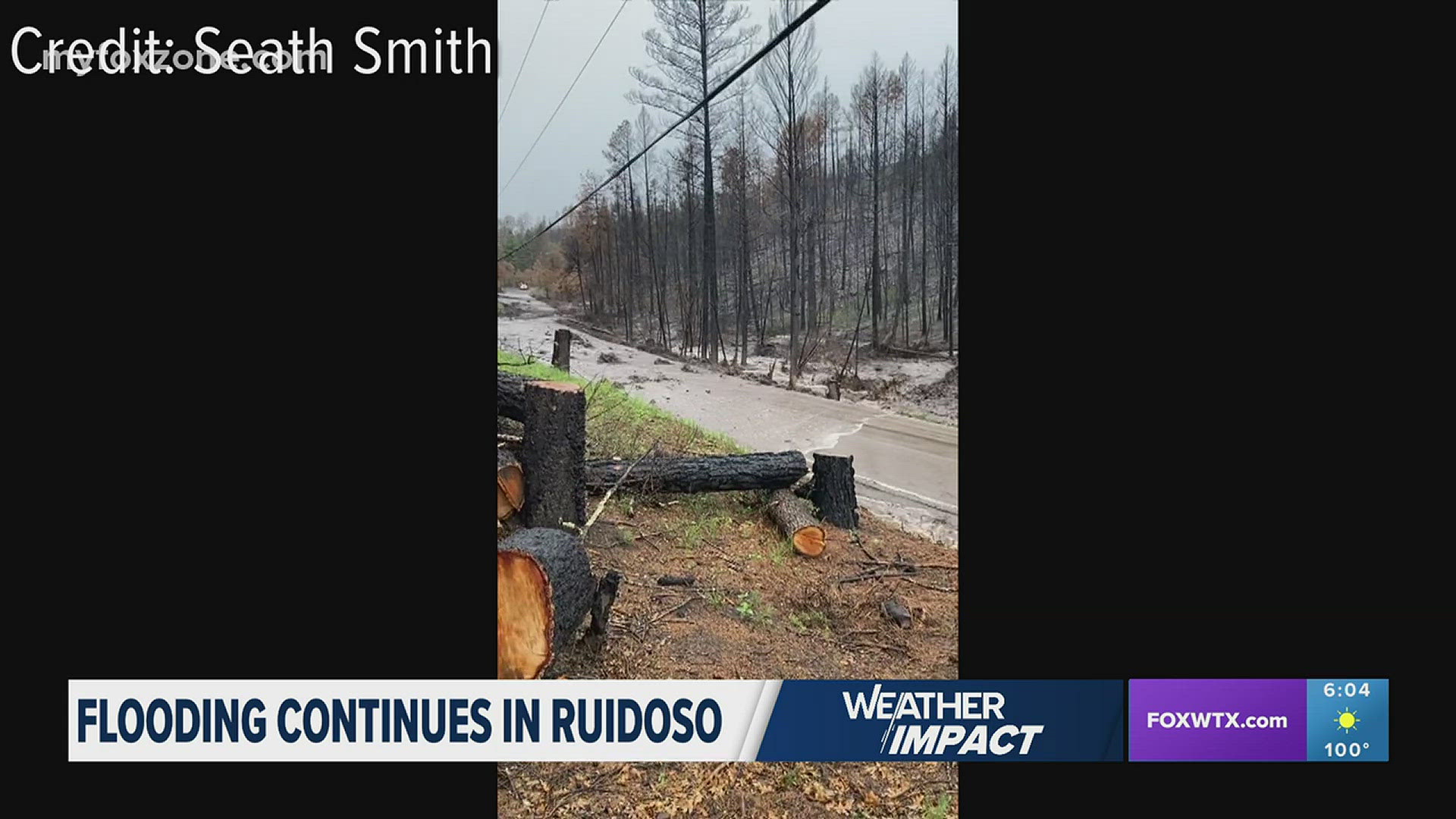 The wild weather of the southwest is expected to impact the cleanup efforts in Ruidoso, New Mexico.