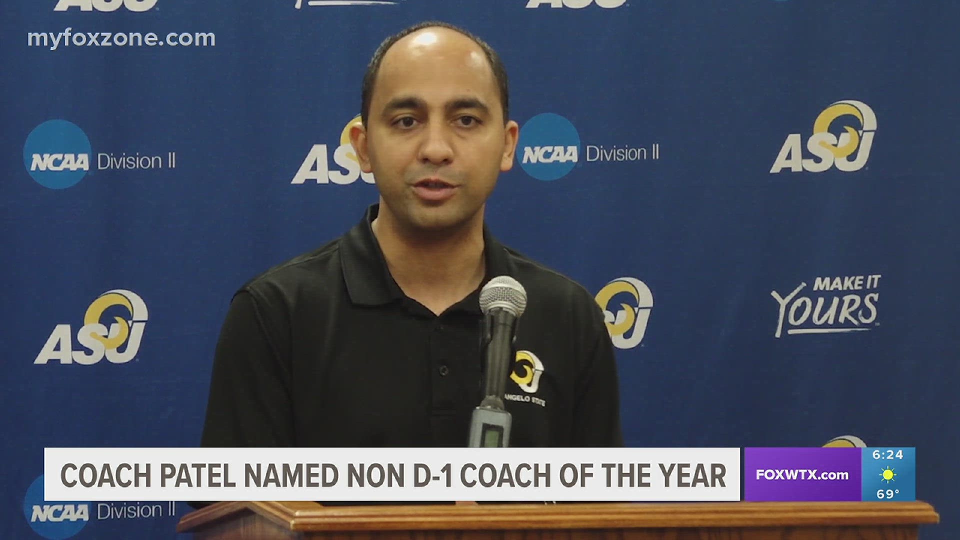 Angelo State basketball went undefeated at home in 2022-23, in large part due to the success of first-year head coach, Vinay Patel.