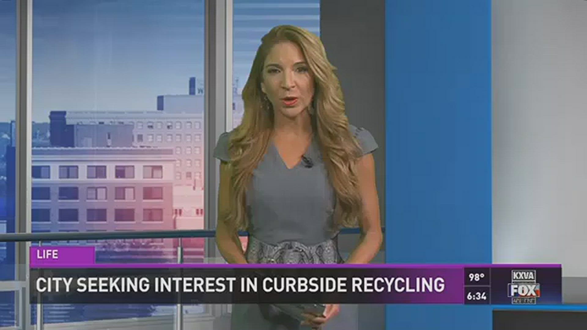 City Seeking Interest in Curbside Recycling