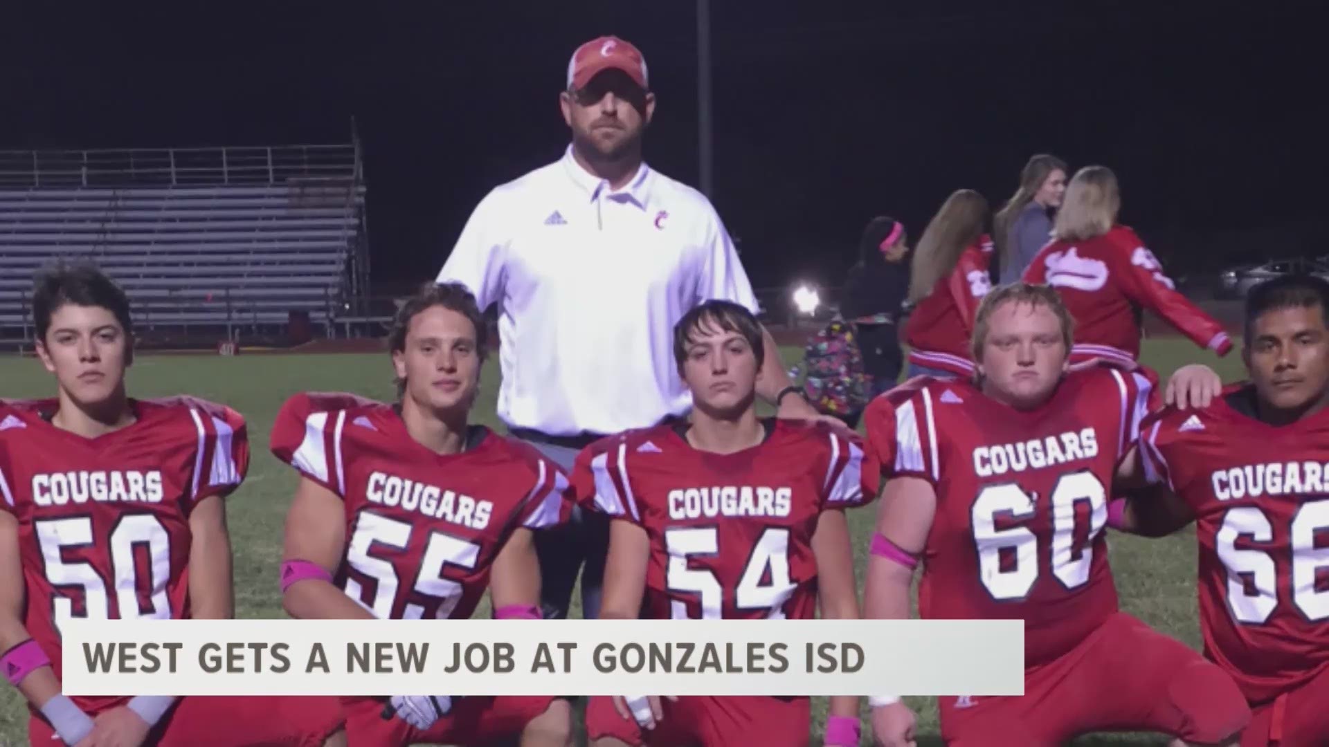 West will now coach football and track at Gonzales ISD