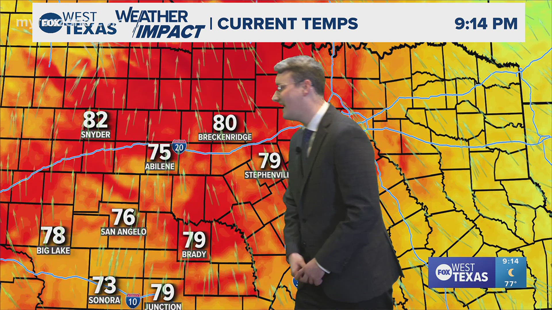 The cold front does not look to a large temperature drop, but some cooling is better than none, right? #txwx