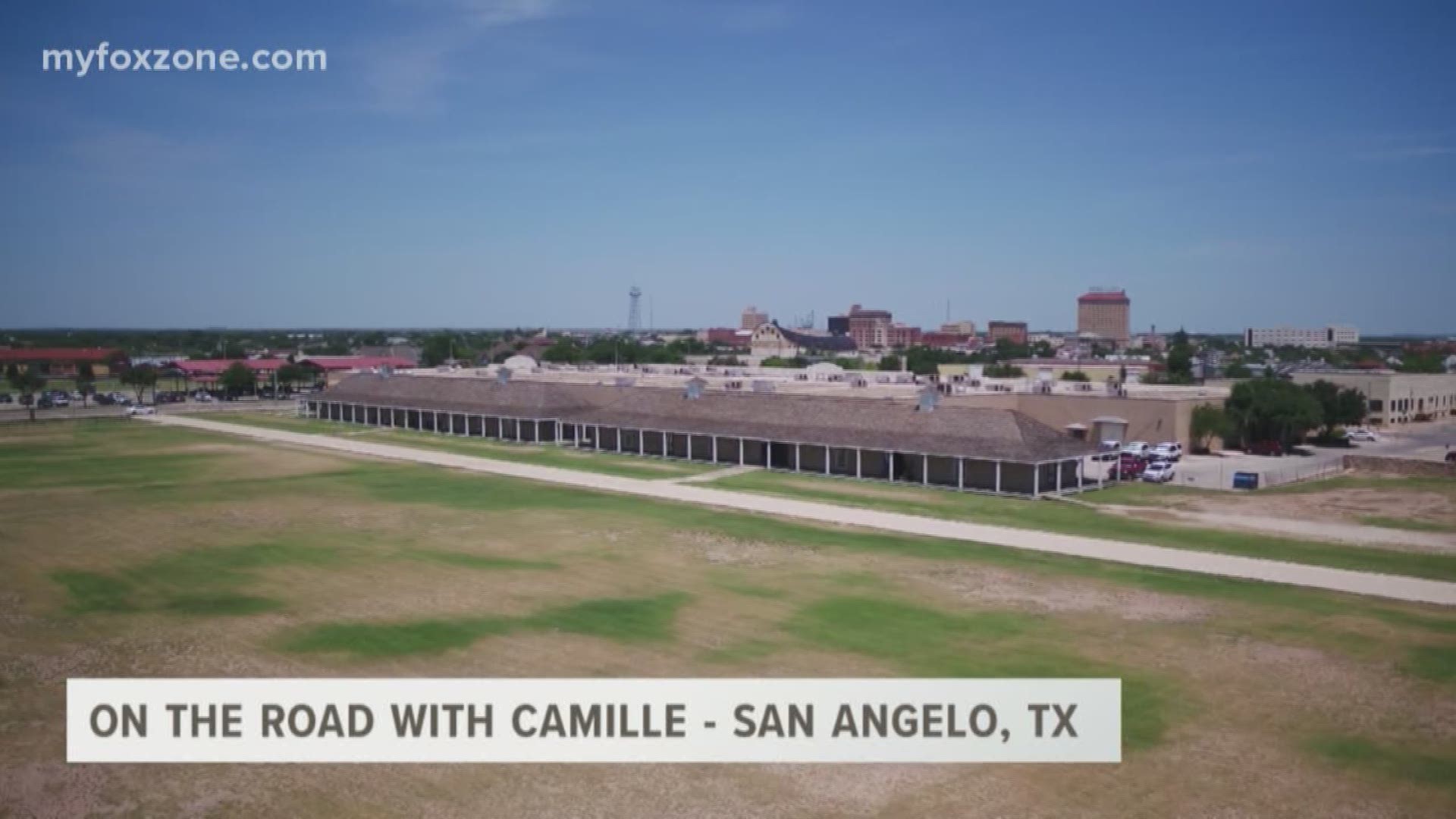 Camille Requiestas drove to San Angelo to explore Fort Concho.