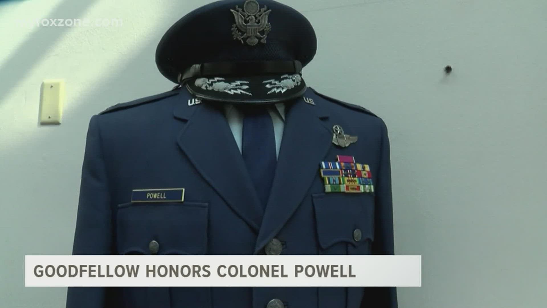 Goodfellow honors Colonel Powell