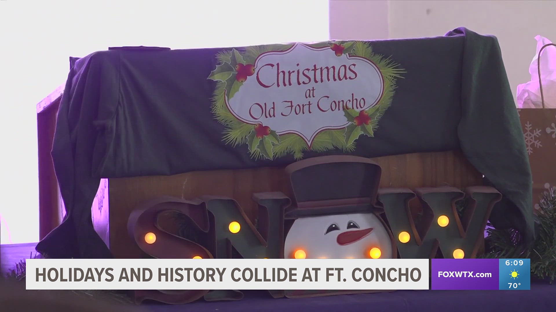 Christmas at Old Fort Concho is right around the corner, promising holiday and historical fun for the whole family.