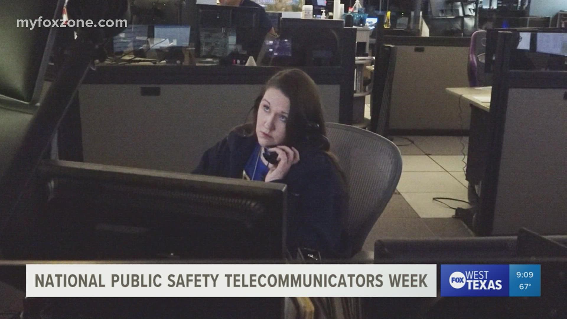 The second week of April is dedicated annually to honor the work public safety telecommunicators do on a daily basis.