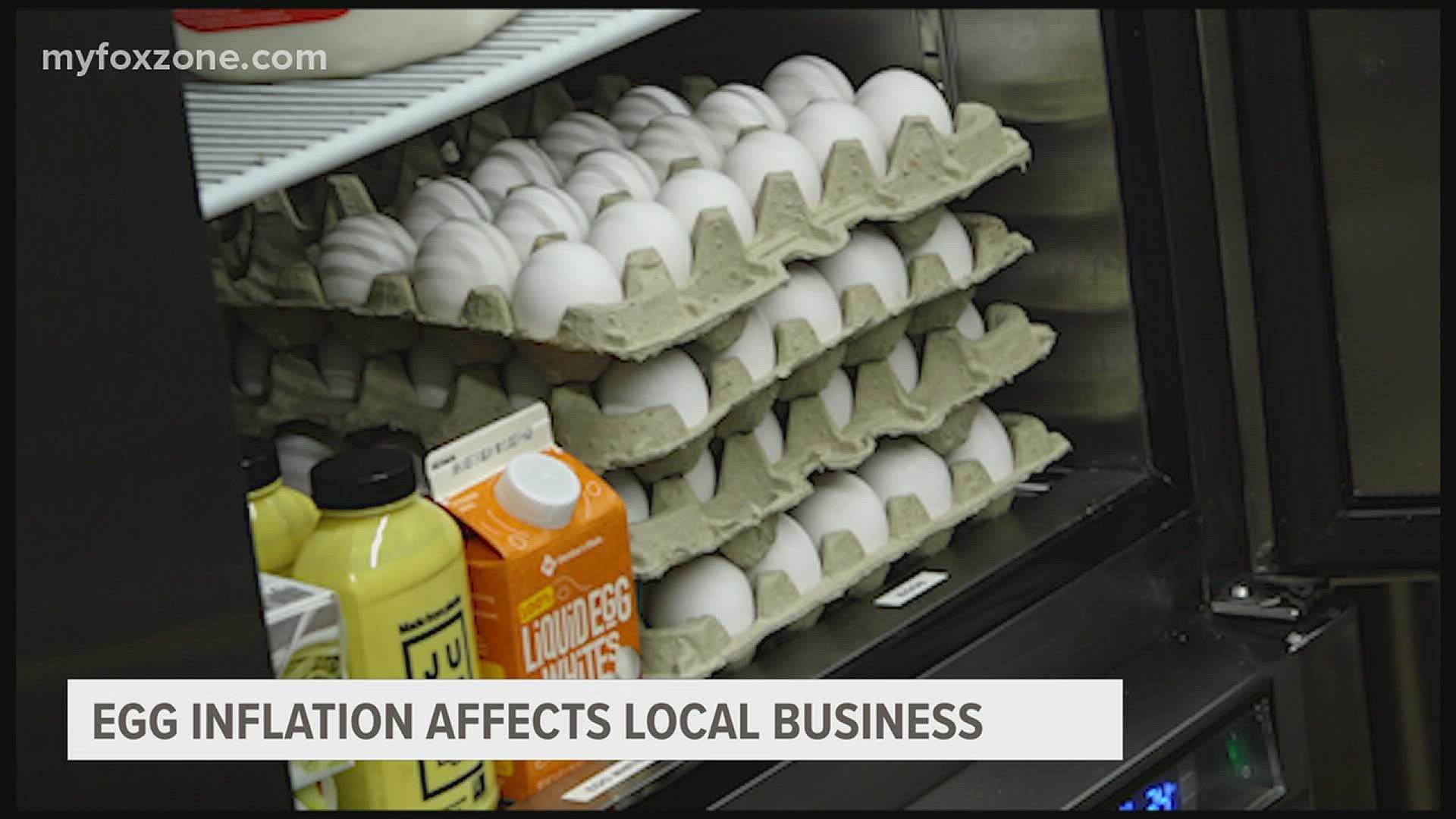 Carter’s Sugar Shop has had to increase its prices because of the rising cost of ingredients.
