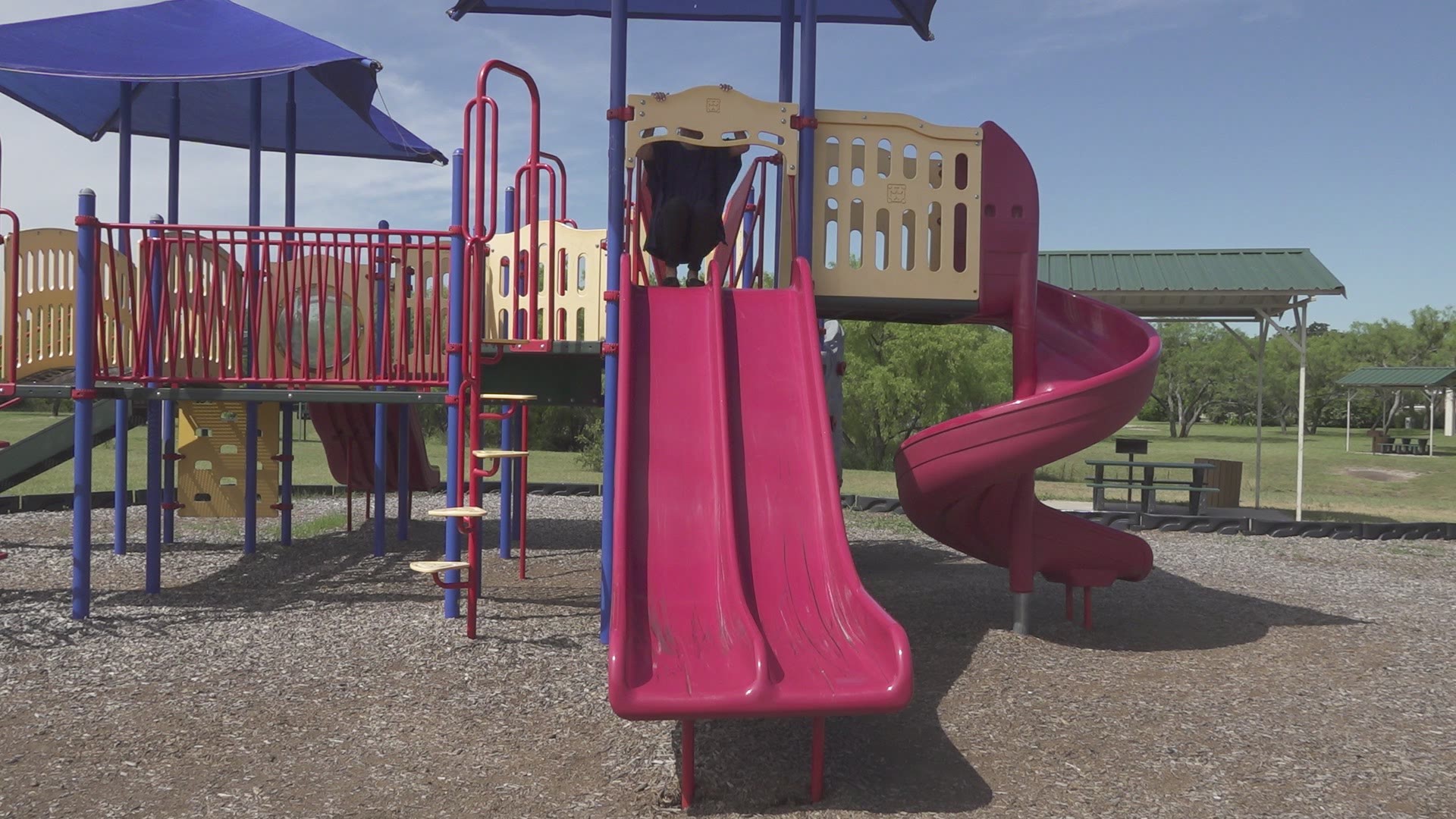The city of Clyde adds an ADA swing to the public park.