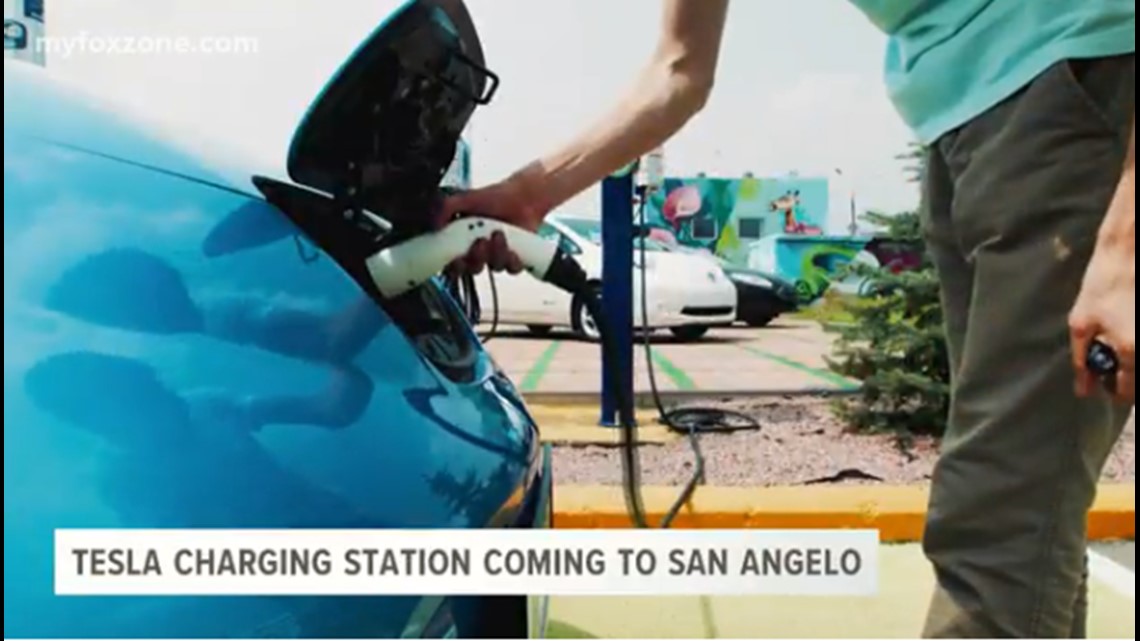 Tesla charging station coming to San Angelo