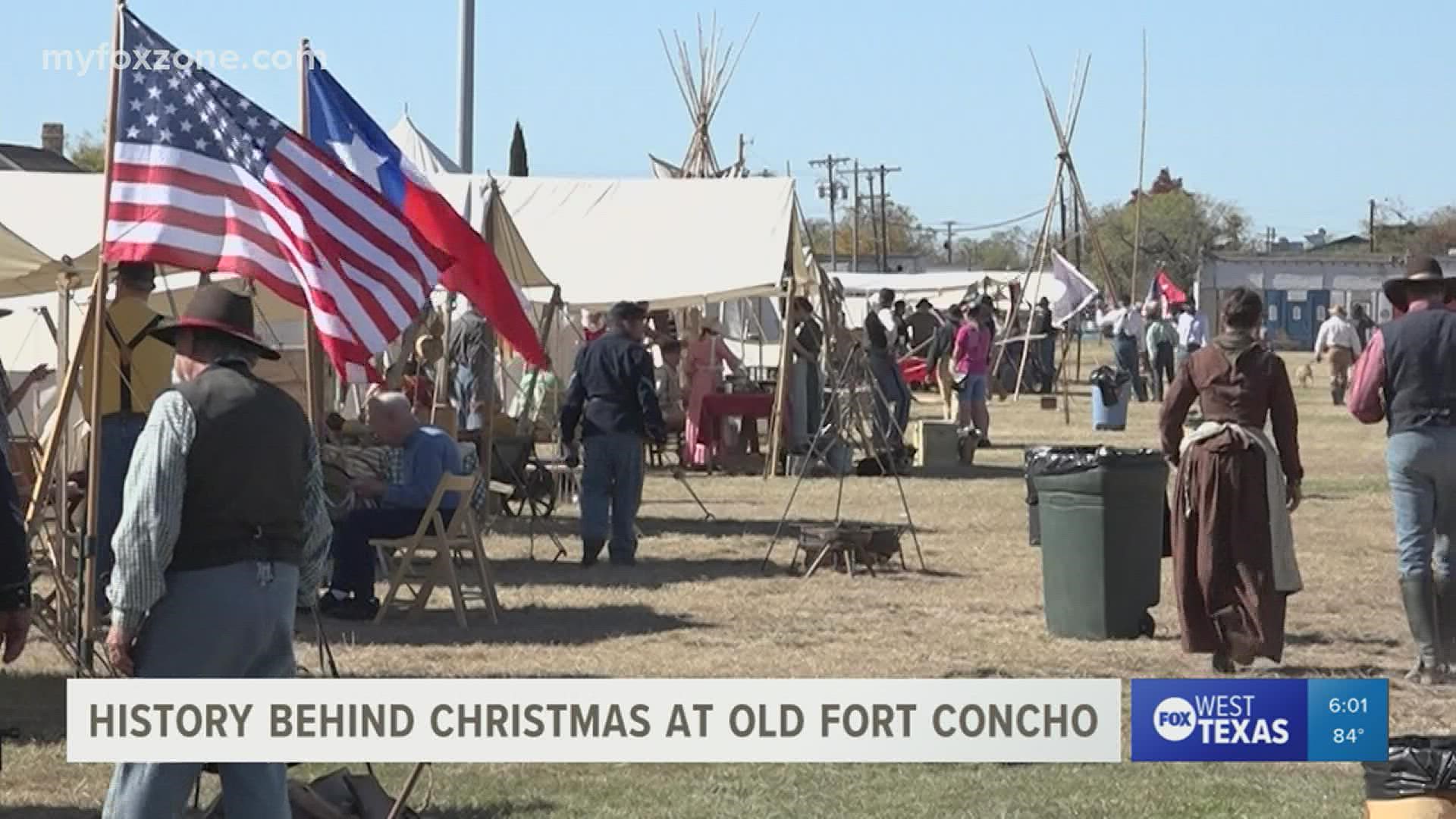 Re-enactors and period traders bring the 1800s to life with this Old Fort Concho event. It only happens once a year.