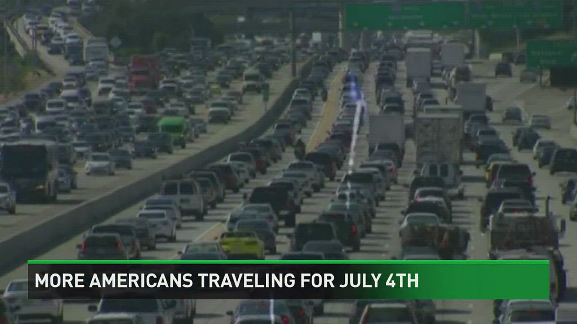 It seems that more Americans will travel this Fourth of July than ever before.