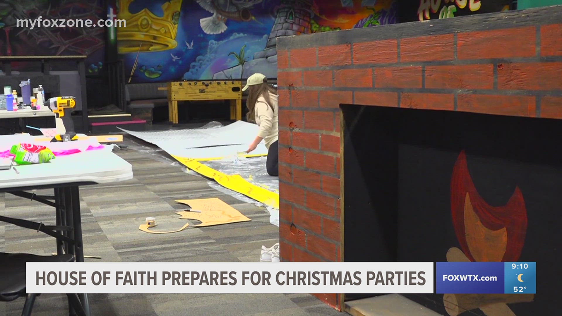 Every year, House of Faith puts on week of parties for families across San Angelo. But how much prep goes into this week of celebration? 