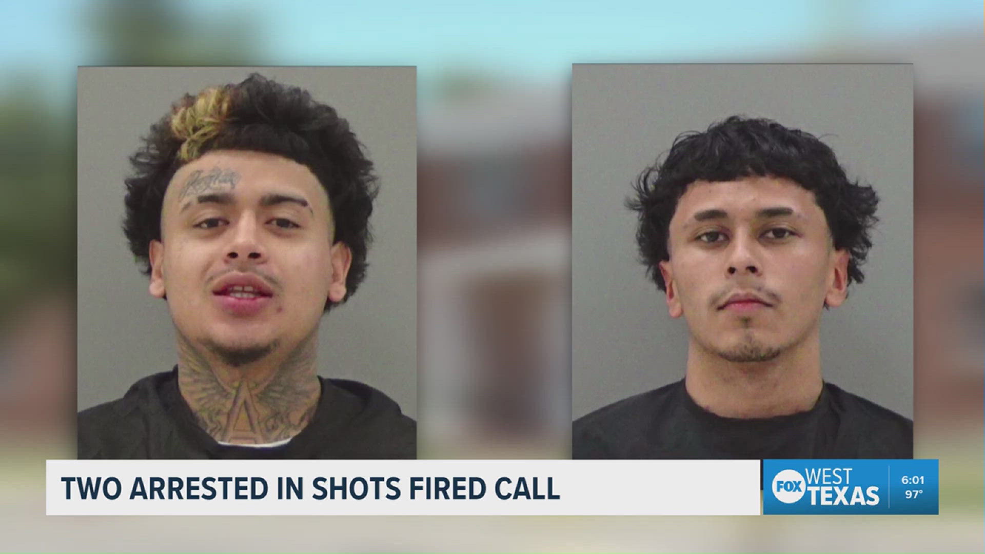 Two men arrested after shots fired call at apartment complex ...