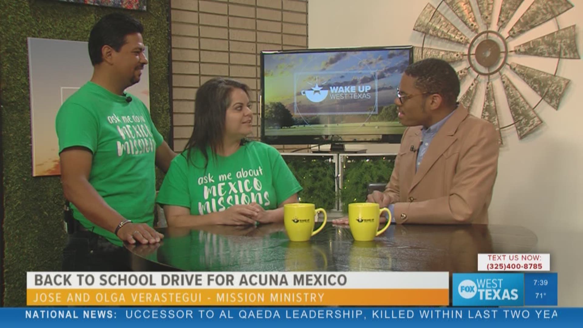Our Malik Mingo spoke with two representatives from "Mexico Missions" about the back to school drive going on until August 8.