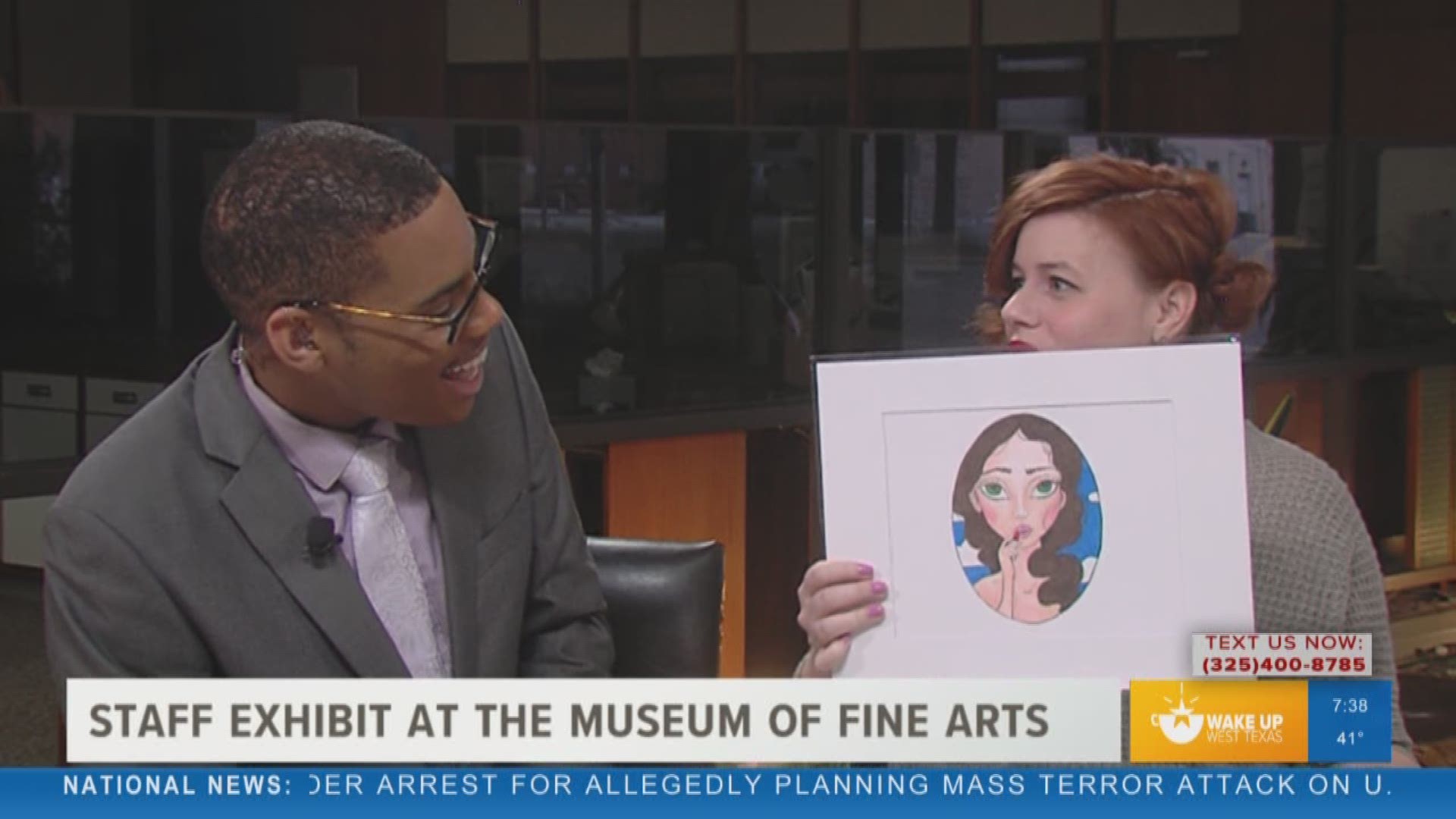 Our Malik Mingo spoke with the San Angelo Museum of Fine Arts about their upcoming staff exhibit.