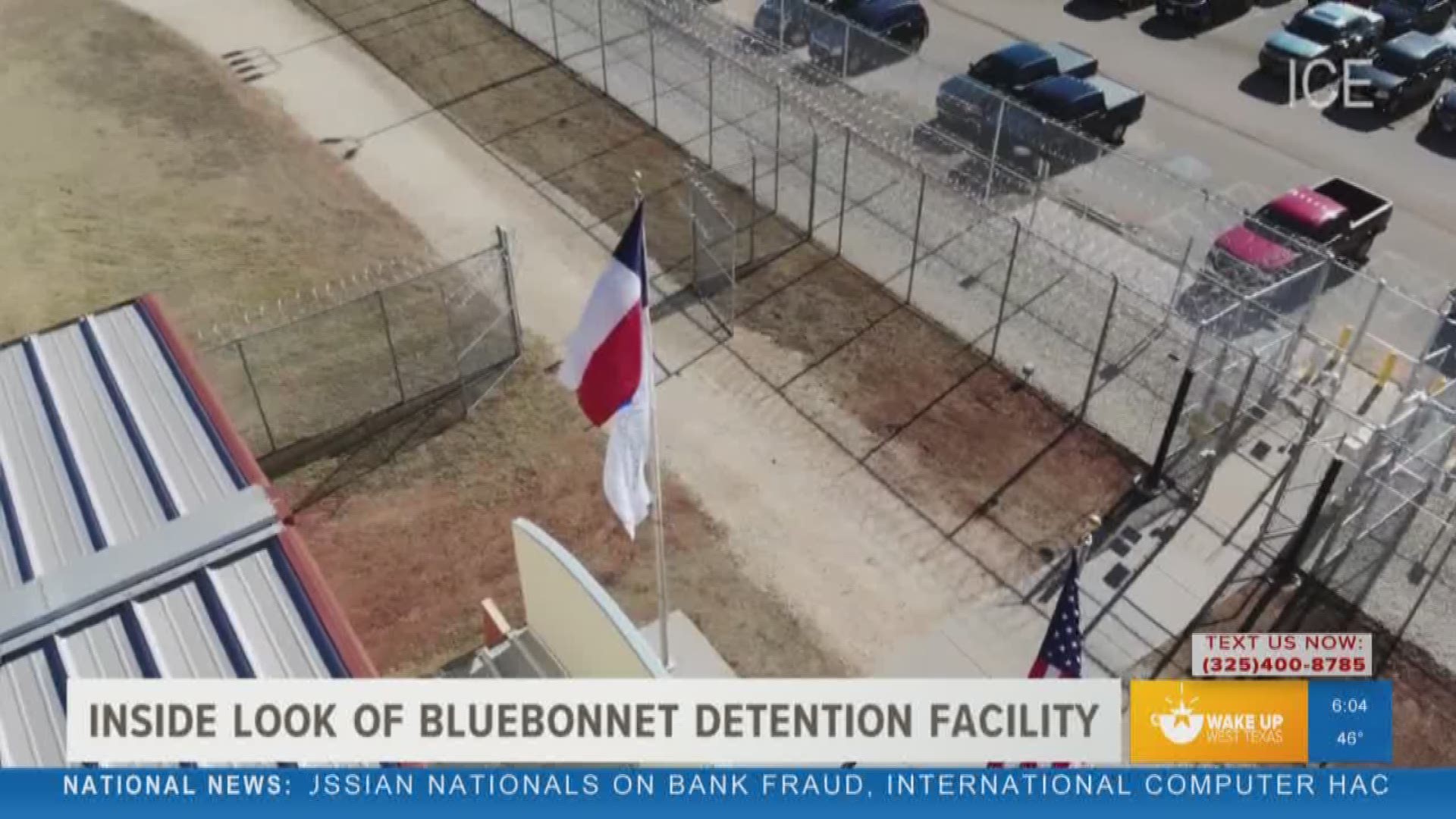 ICE Dallas officials gave a tour of the new detention facility in West Texas.