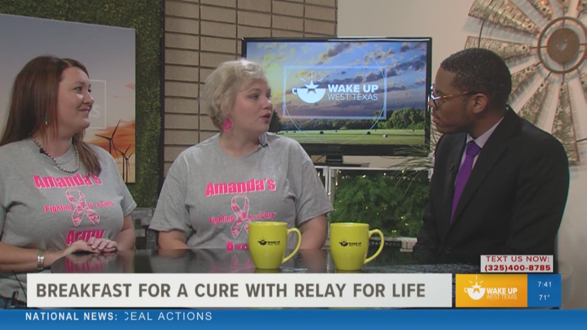 Our Malik Mingo spoke with two representatives about "Breakfast for a Cure," a fundraiser for the American Cancer Society on October 4 at Schneider Distributing Co.