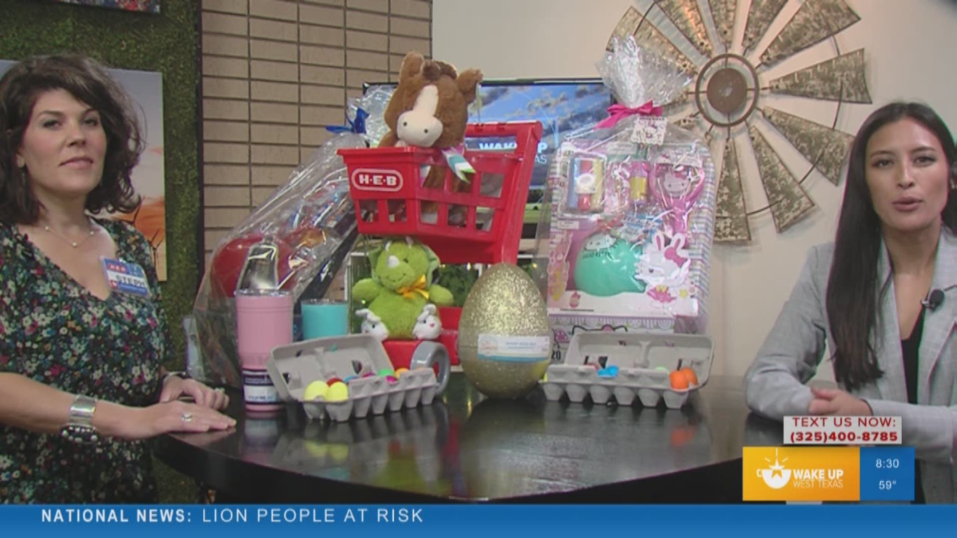 Our Camille Requiestas spoke with HEB for last minute tips on creating your own Easter baskets.