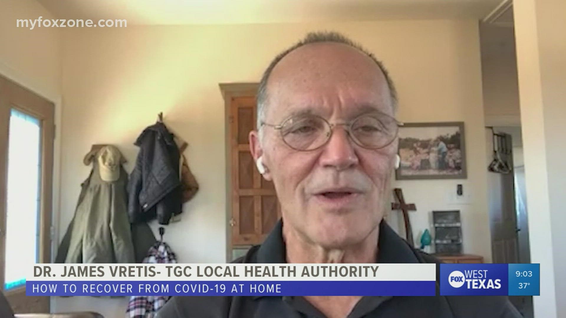 Local health professionals share ways to recover from COVID-19 from home.