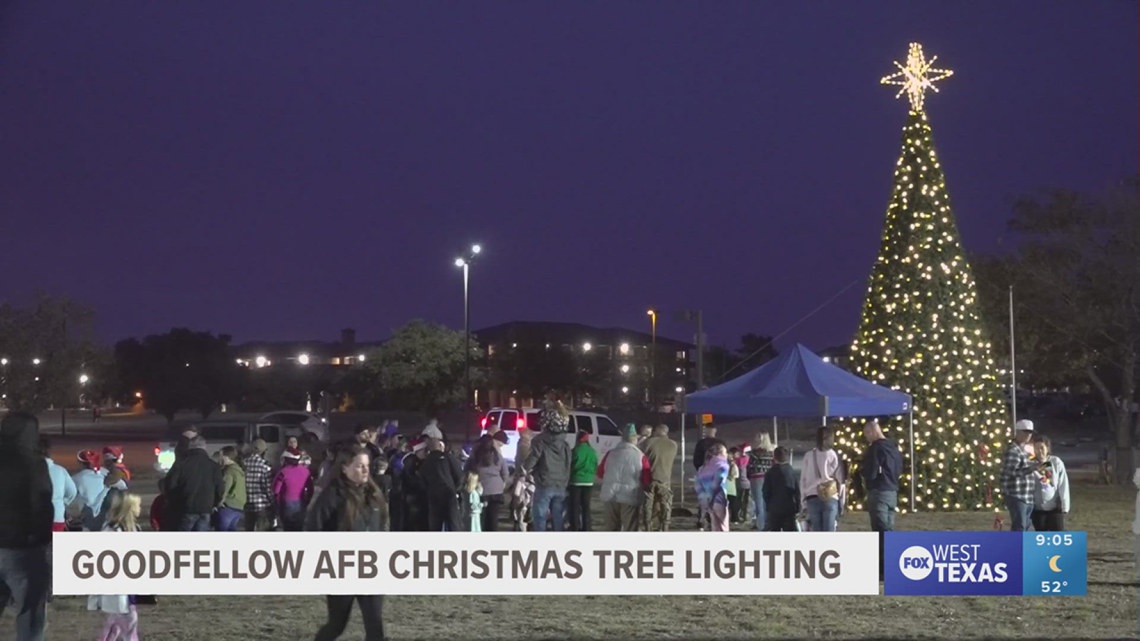 Goodfellow Air Force Base Hosts Annual Christmas Tree Lighting goodfellow-air-force-base-hosts-annual-christmas-tree-lighting