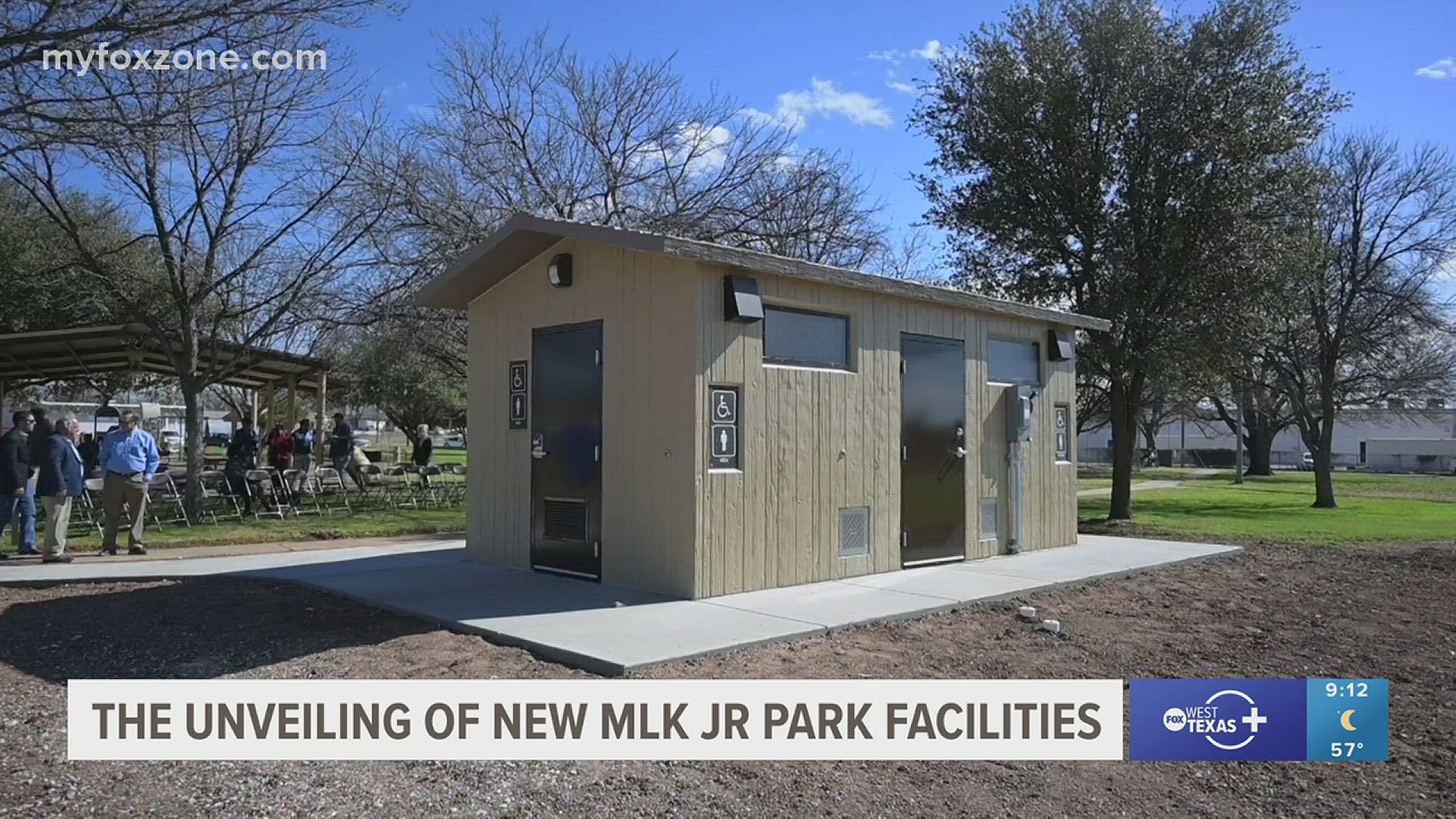 After 20 years of portable facilities, the park now has installed both men's and women's facilities.