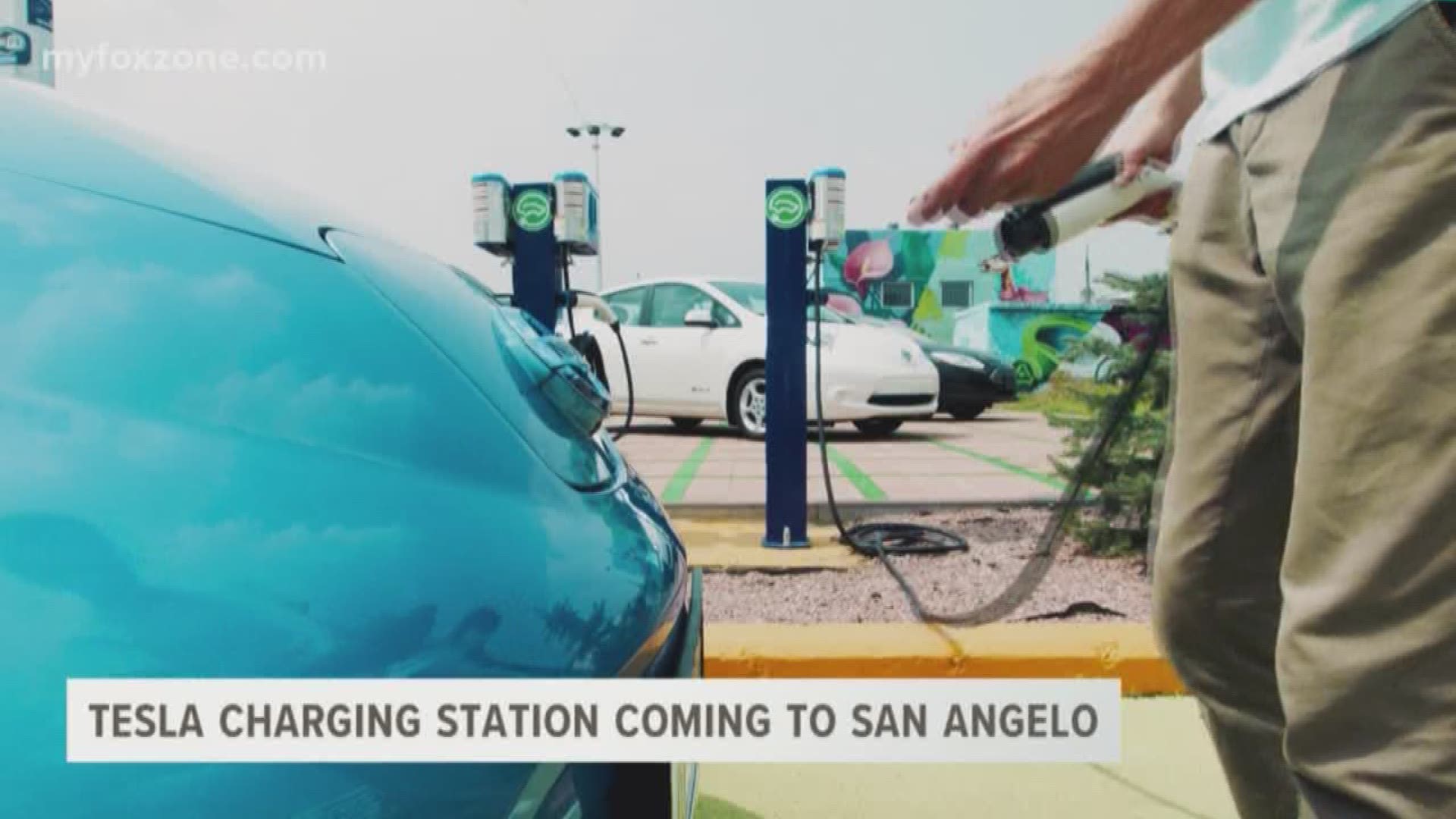 Tesla charging station coming to San Angelo