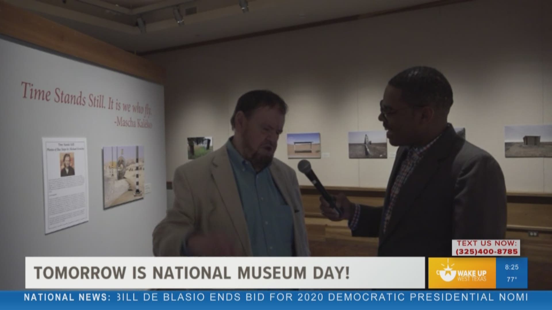 Our Malik Mingo spoke with the director of the San Angelo Museum of Fine Arts about the new exhibit that explores bus stops across the world.
